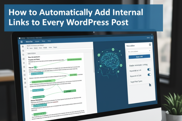 How to Automatically Add Internal Links to Every WordPress Post